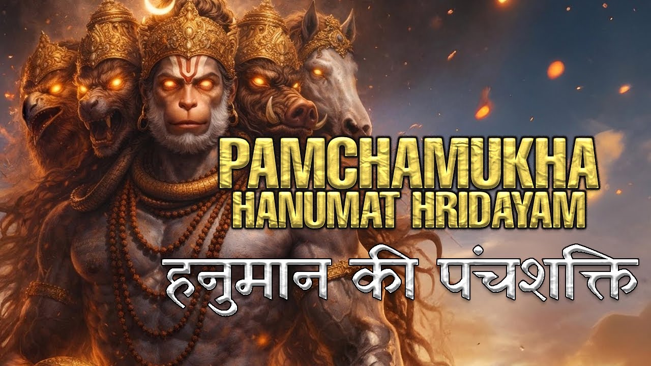 I Awaken Five-Faced Hanuman Within | Powerful Hridaya Stotra