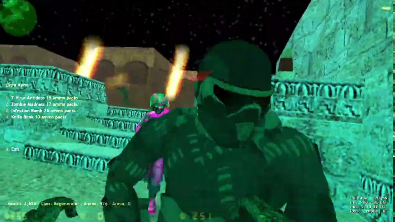 Counter Strike 1.6 - Zombie Plague 6.2 [#17] | FREE 1000 Ammos