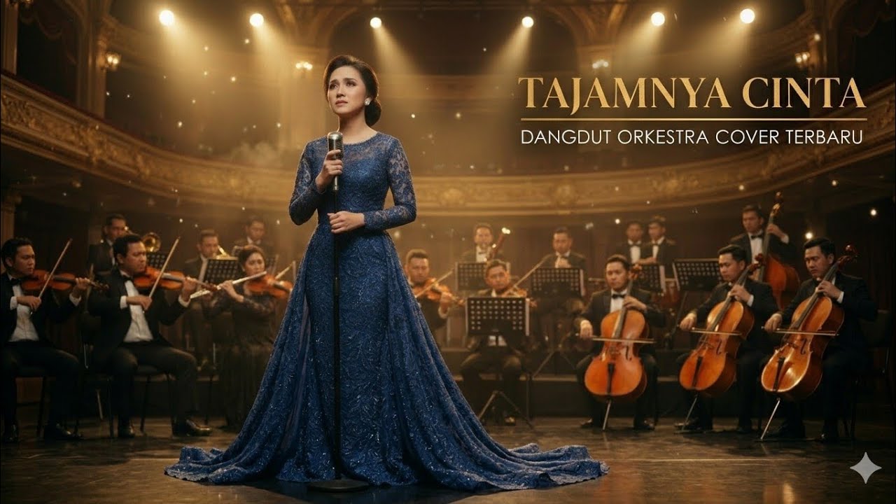 Tajamnya cinta - Dangdut orkestra lirik cover terbaru | Devalika
