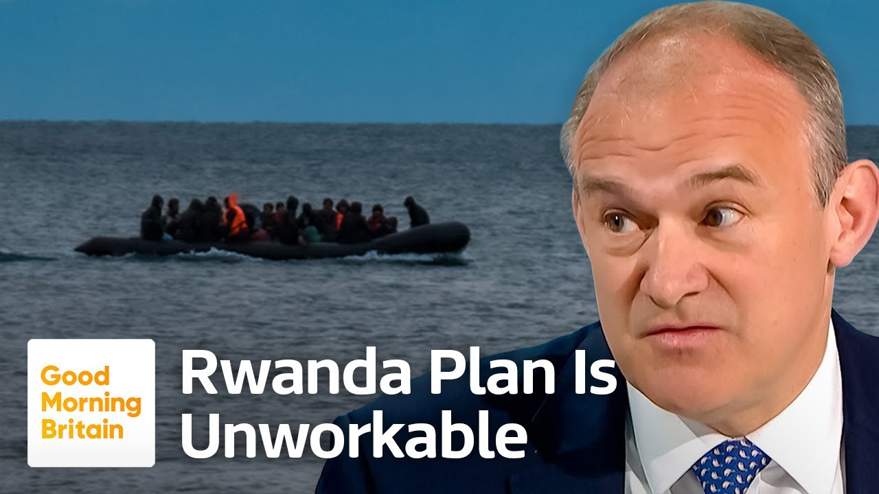 Lib Dem Leader Ed Davey Says Rwanda Bill Is 'Expensive and Unworkable'