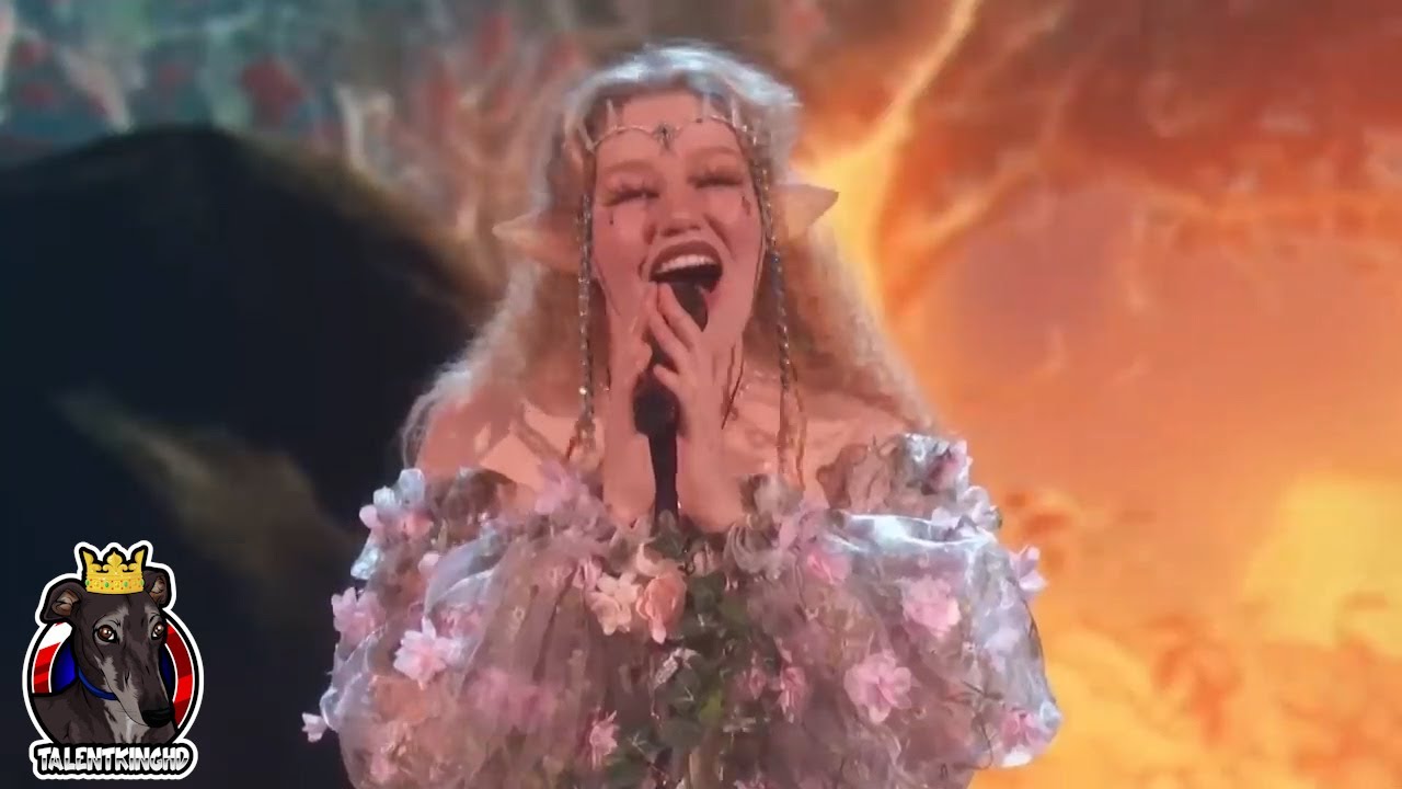 America's Got Talent 2022 Freckled Zelda Semi Finals Week 2 Full Performance & Judges Commetns