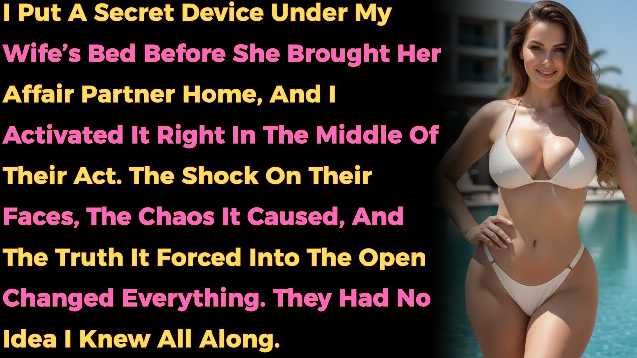 Cheating-Revenge: I Caught My Wife Cheating And Triggered A Trap That Exposed Everything...