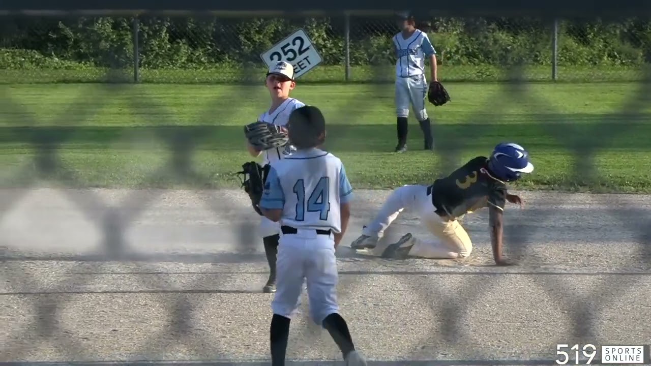 Under 10 Baseball - Waterloo Tigers vs Kitchener Jr. Panthers
