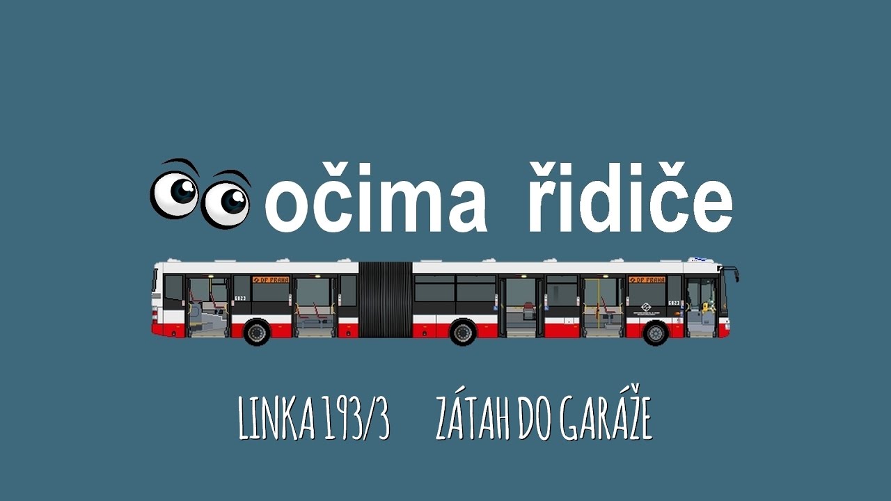 POV - očima řidiče autobusu: Zátah do garáže