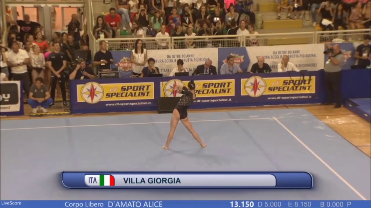 Giorgia Villa - Floor AA - 2019 Italian Championships