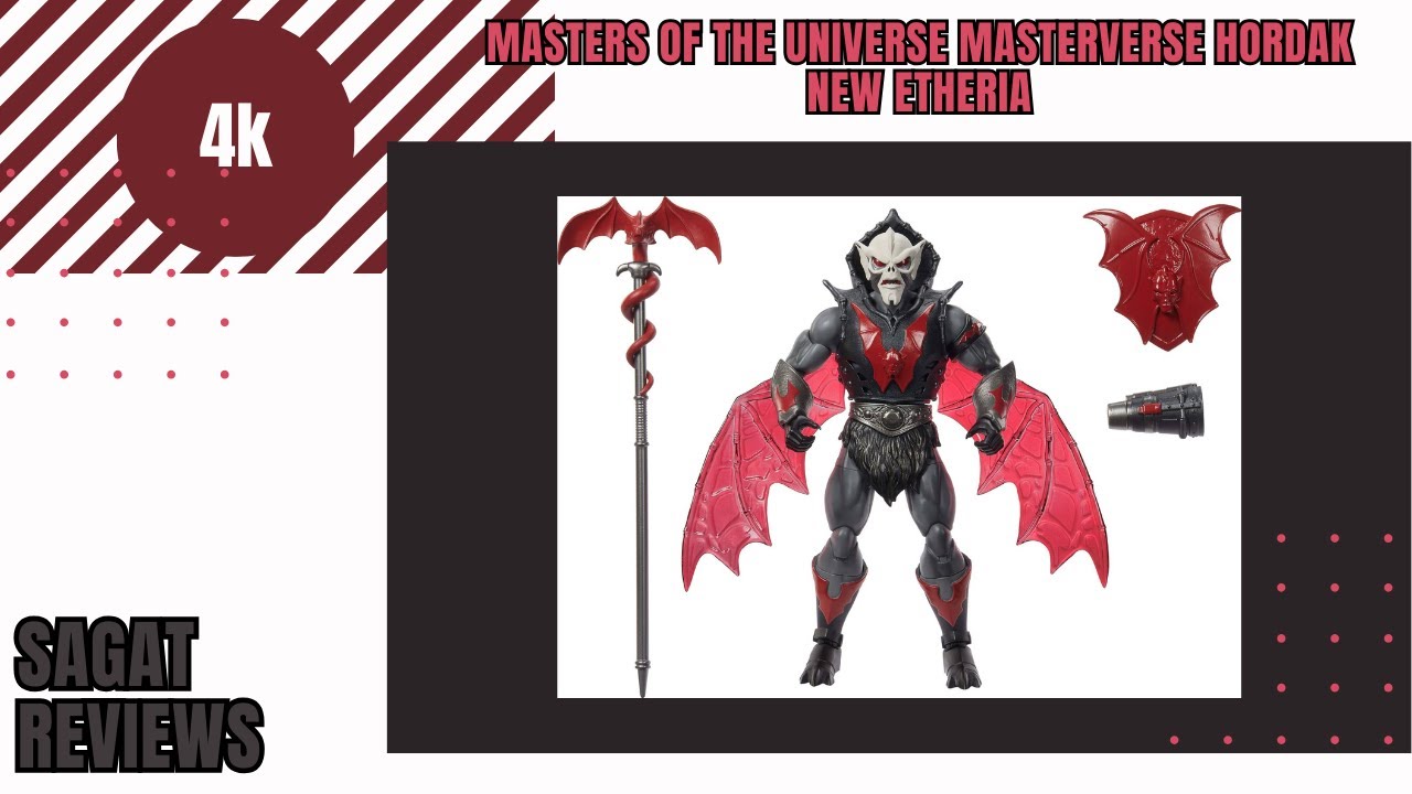 Masters of the Universe Masterverse Hordak New Etheria Review