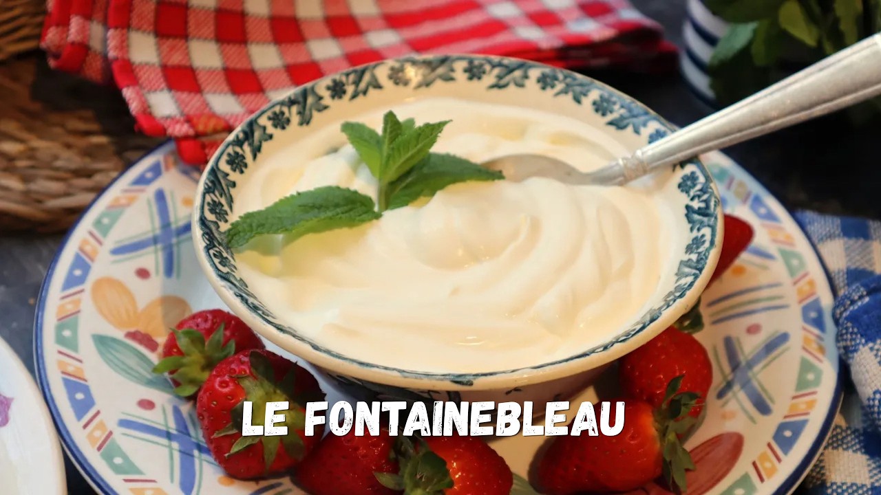 Mon FONTAINEBLEAU Fromage frais spécialité de Seine-et-Marne (77) - Mère Mitraille - Gourmandises TV