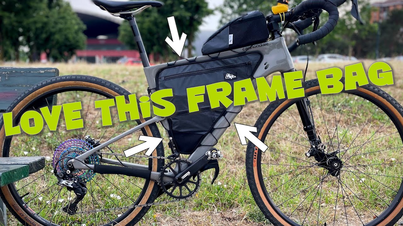 Test frame bag Kicking Donkey personalizzata