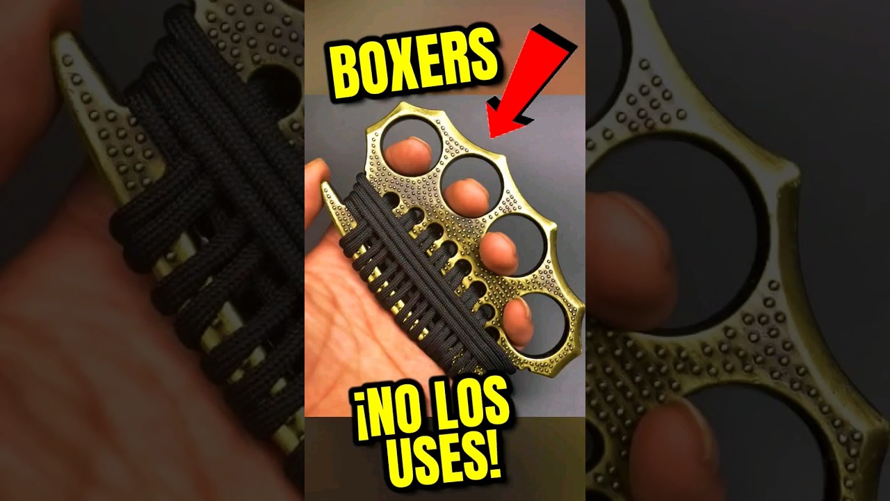 Esta Arma podr&iacute;a lastimarte l B&oacute;xers / pu&ntilde;o americano #shortsfeed #short #historia #curiosidades