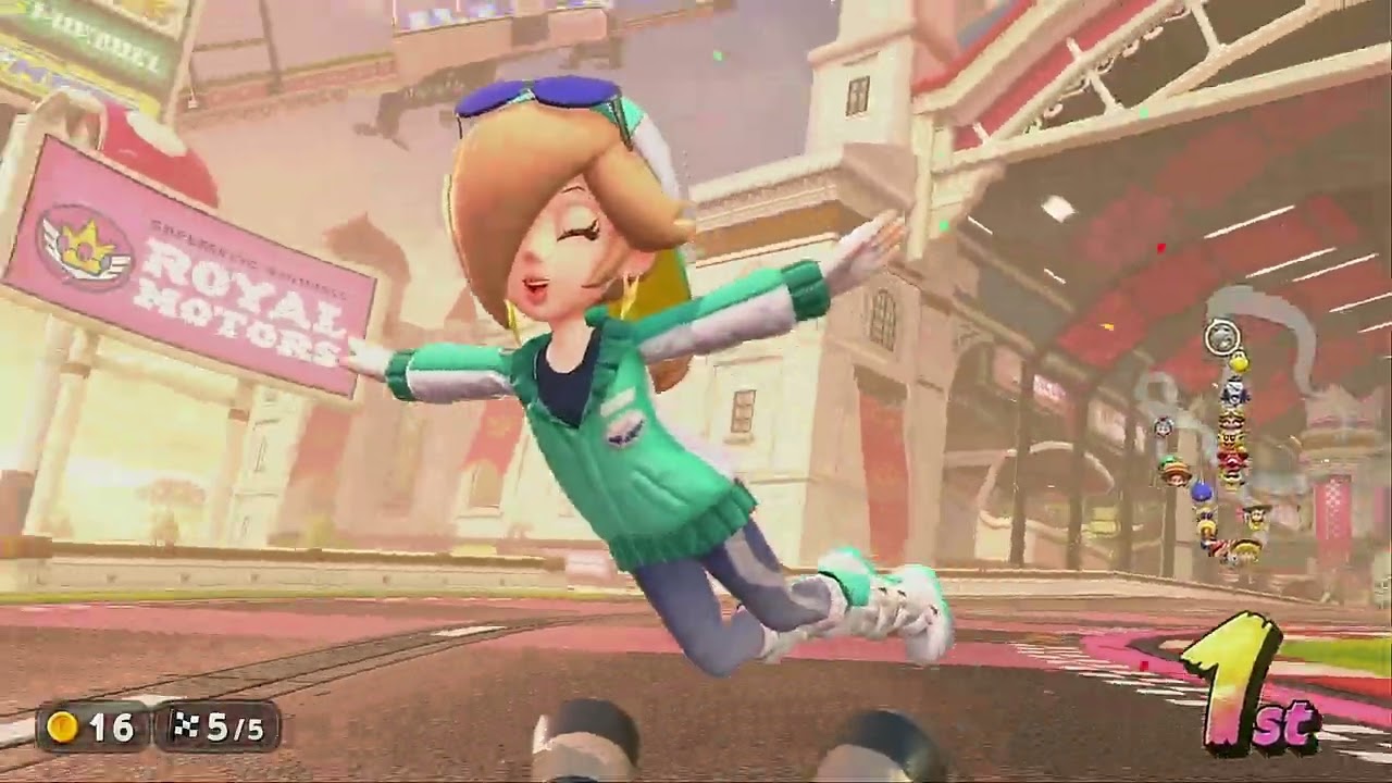 Mario Kart World Gameplay # 8 Princess Rosalina at the Special Cup Grand Prix 150 CC Race