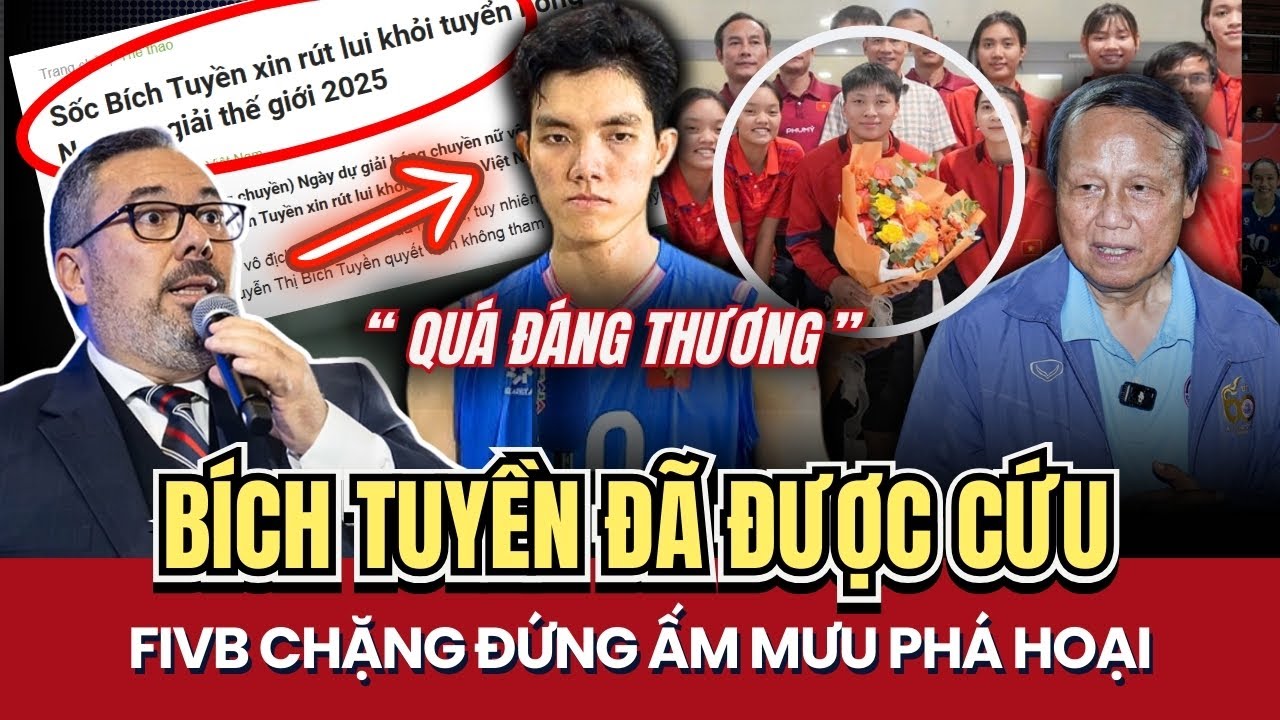 FIVB HÀNH ĐỘNG QUYẾT LIỆT, BÓNG CHUYỀN NỮ VIỆT NAM - BÍCH TUYỀN ĐƯỢC MINH OAN, THAI VÀ INDO ĐAU ĐỚN