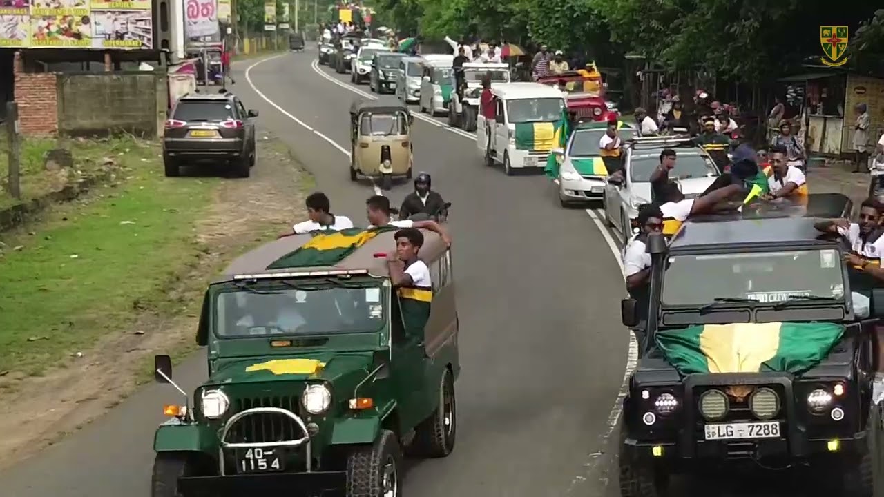 WAVE The Aloysian Motorcade | Battle of Dreams | St. Aloysius' College, Galle #WhenWavesCollide #sac