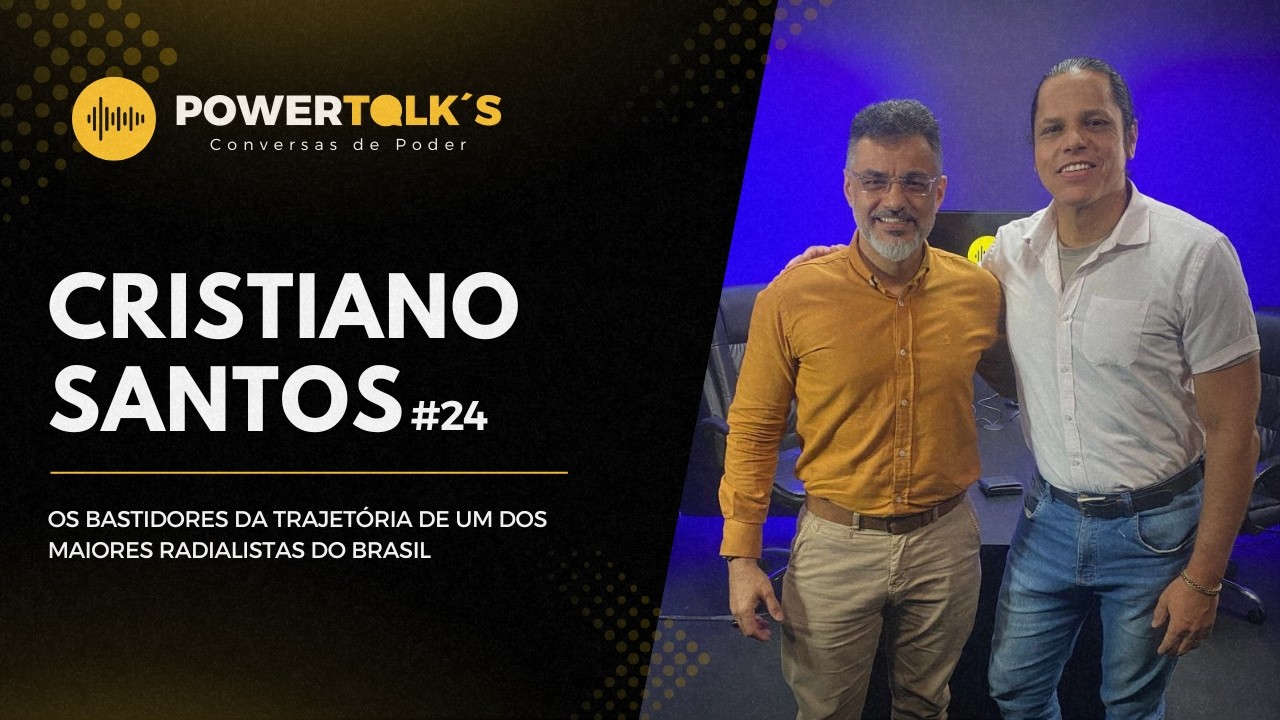 A HISTÓRIA por trás de um dos MAIORES RADIALISTAS do Brasil - Power Talks #24