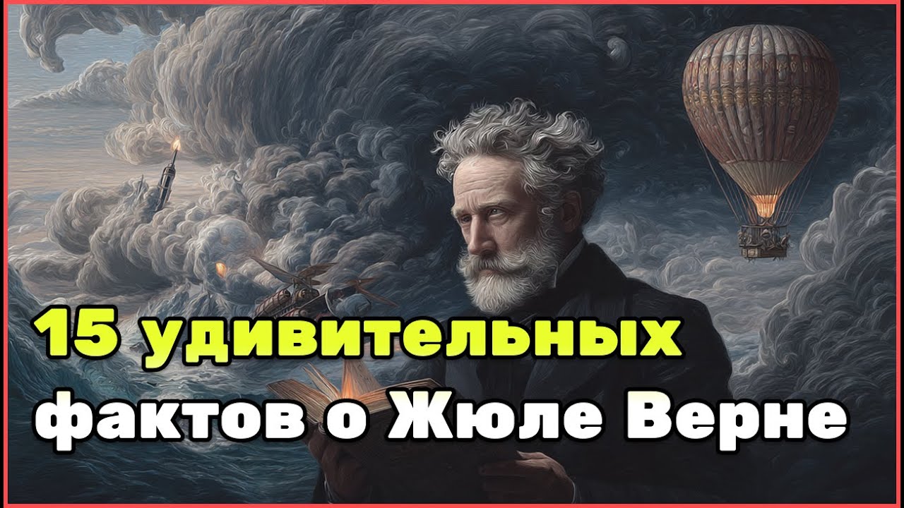 Жюль Верн и его мир: 15 фактов о человеке, подарившем нам подводные города и путешествия во времени