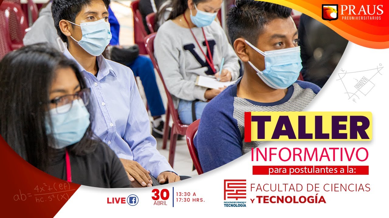 Taller sobre las carreras de la facultad de ciencias y tecnología UMSS