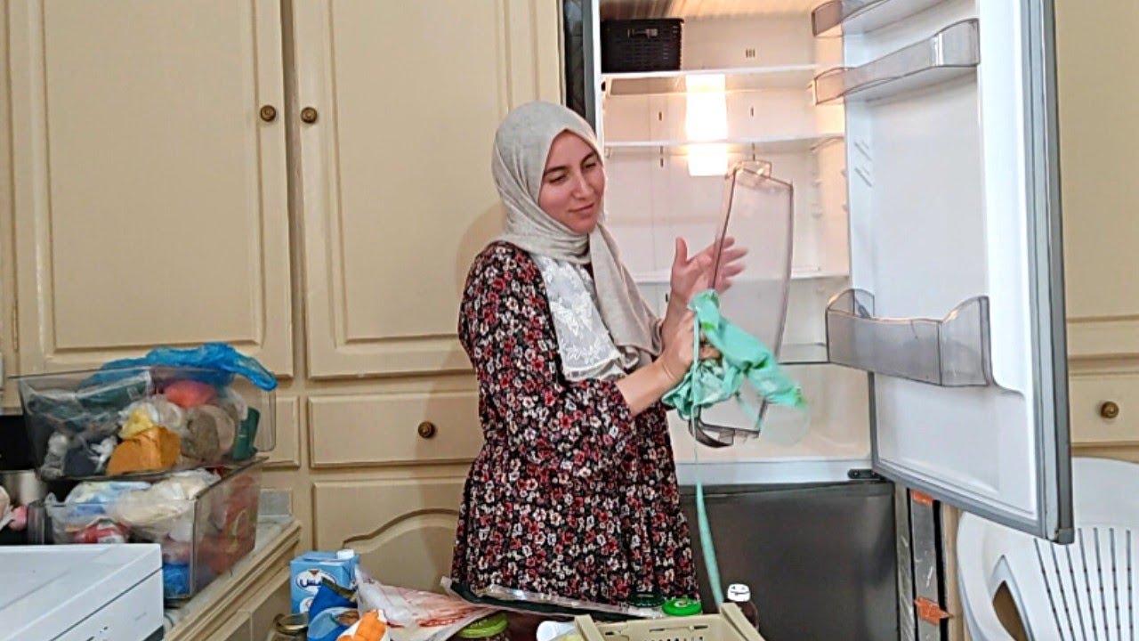 فطور صباح سهل 🍳 تنظيف و تنظيم الثلاجة ✨ ولات تشعل شعلان ✨