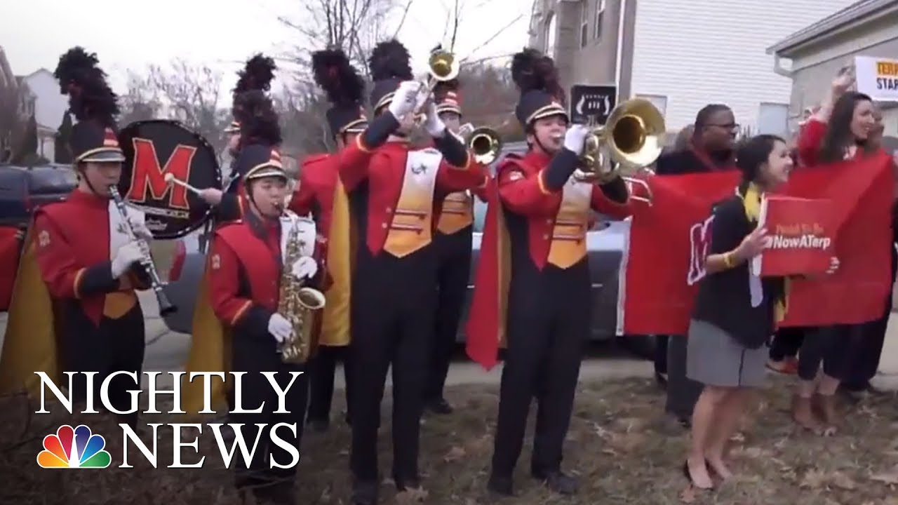 Colleges Are Getting Creative With Announcing Acceptances | NBC Nightly News