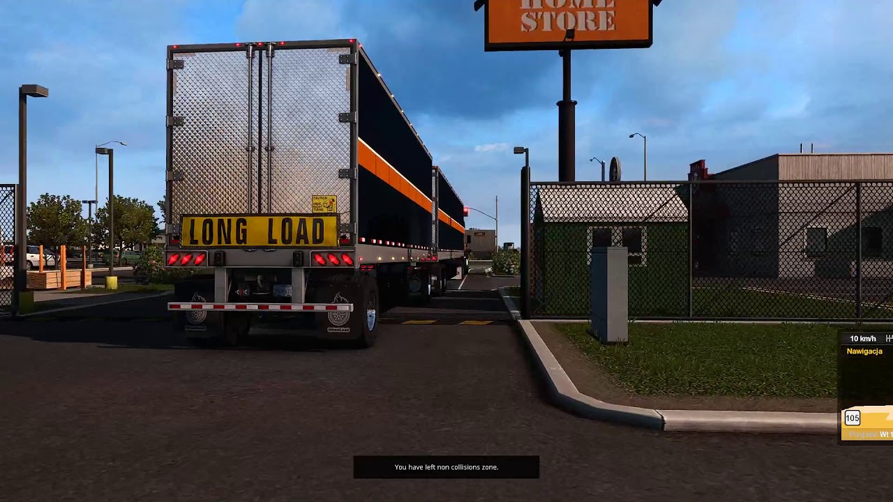 Promilowe granie 🎮 ✅[ATS v1.35] DLC Washington i Forest Machinery Multi Player Trasy Firmowe
