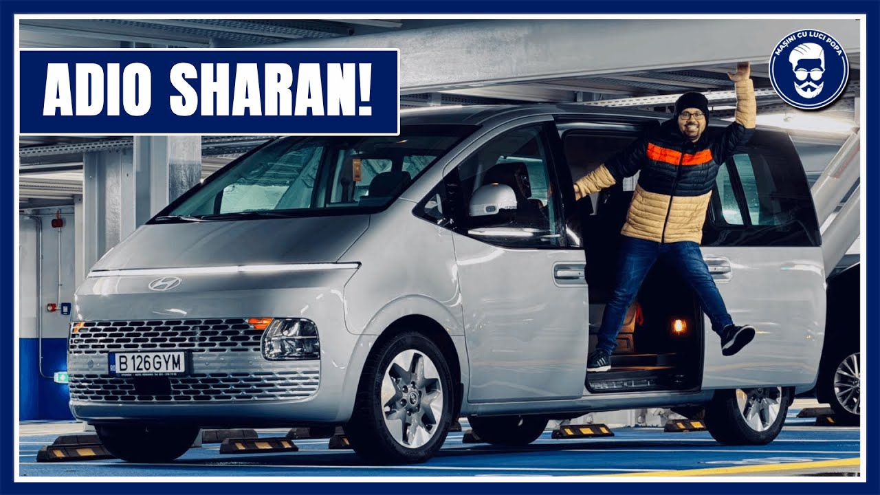 AVION LA BANI DE PASSAT! HYUNDAI STARIA HIBRID CU 9 LOCURI, CONSUM 7l/100 KM LA 44.000 €, MERITĂ?