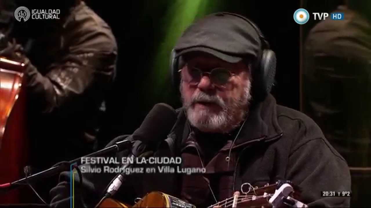 Silvio Rodríguez - Detalle de mujer con sombrero - Villa Lugano - 30-05-15