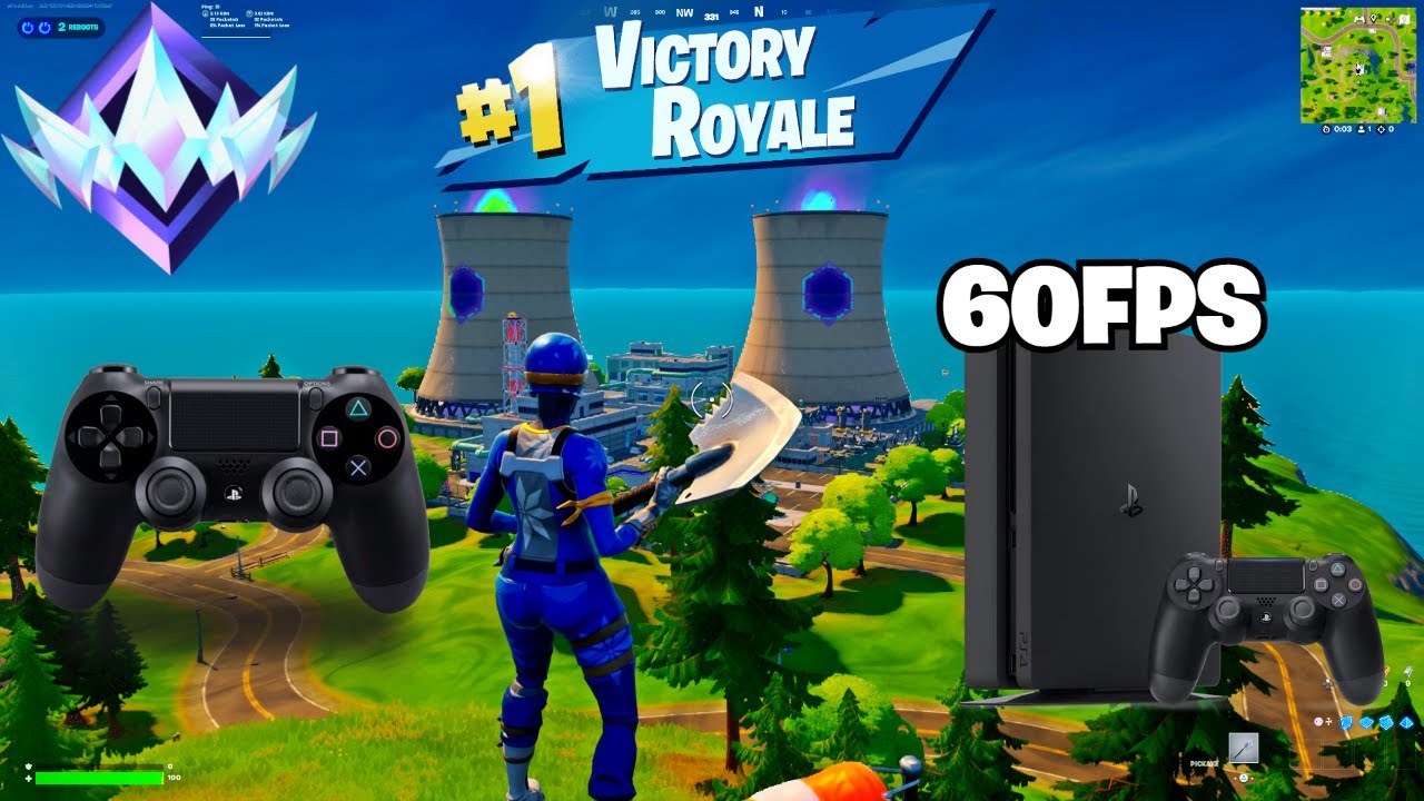 Fortnite Unreal Ranked Reload on PS4 | Controller Gameplay | 60 FPS