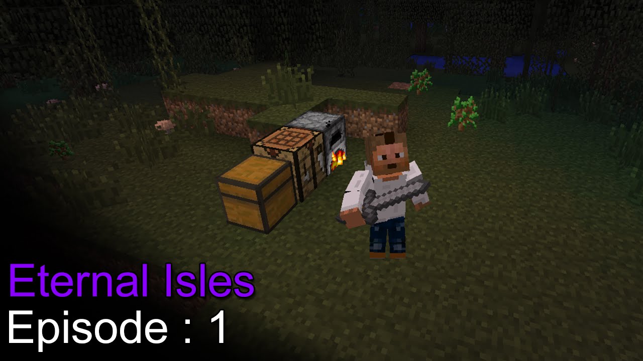 Minecraft Eternal Isles Episode 1 - الوحش الاسود
