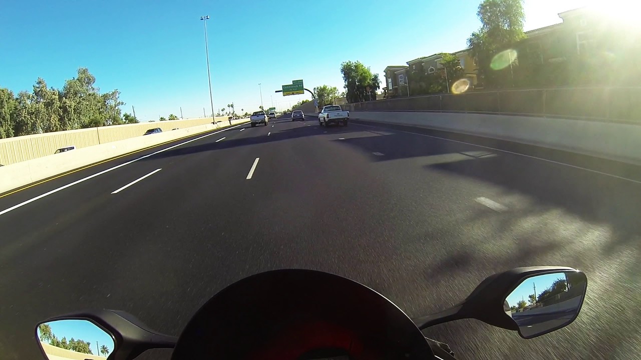 Front Tire Blowout CBR1000rr