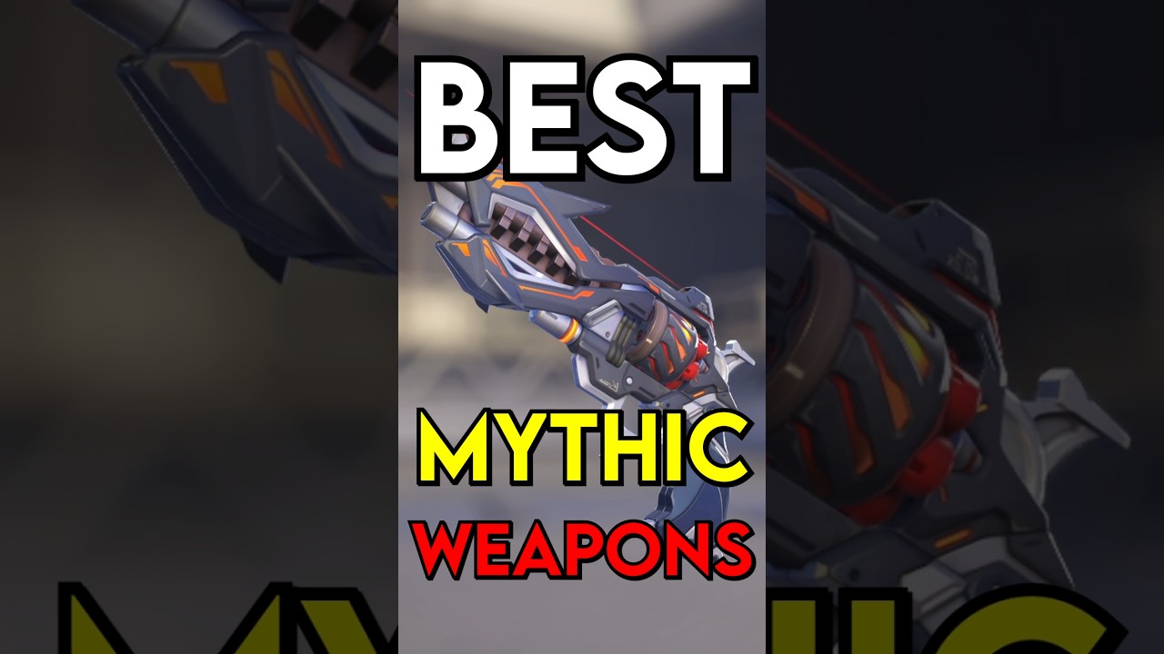 The BEST Mythic WEAPONS In Overwatch 2... #shorts #overwatch2 #overwatch #ow2