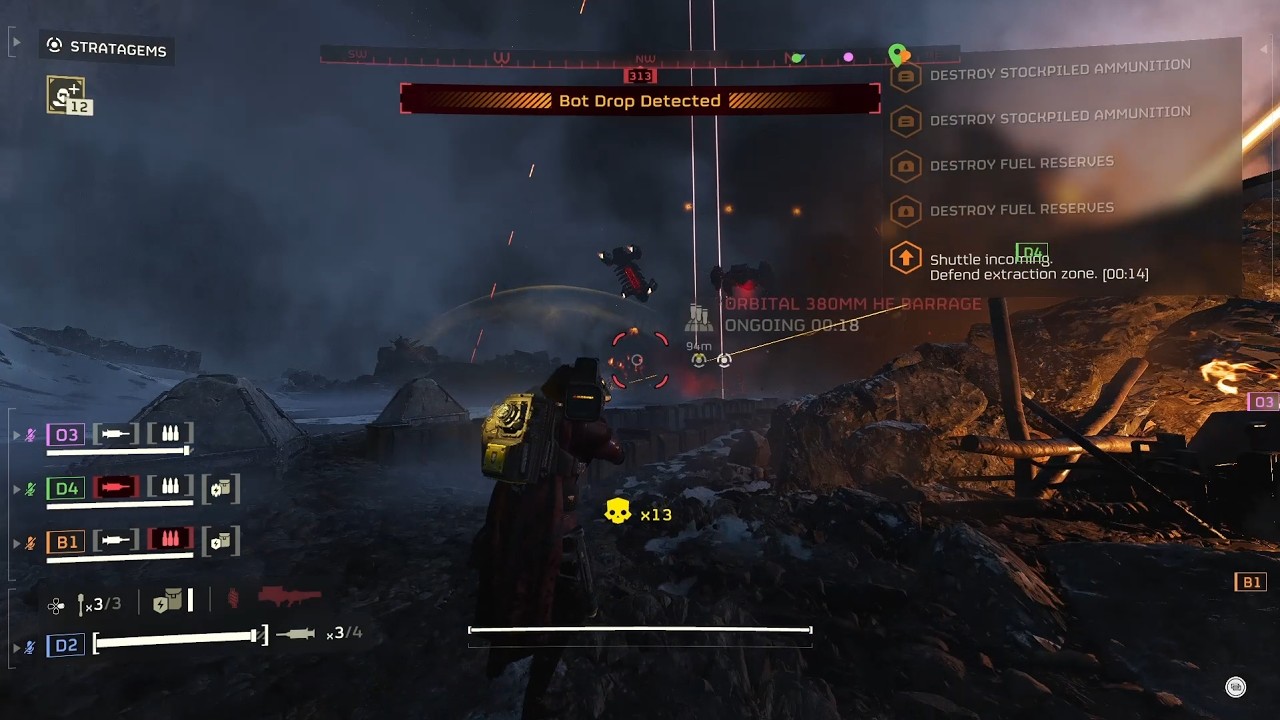 Helldivers 2 on PC - Cyberstan, Three Missions on Helldive