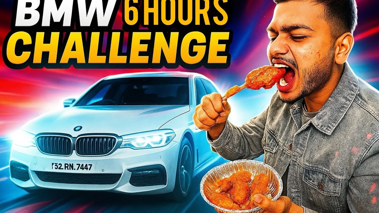 6 Hour Challenge in The Car / KamruForYou