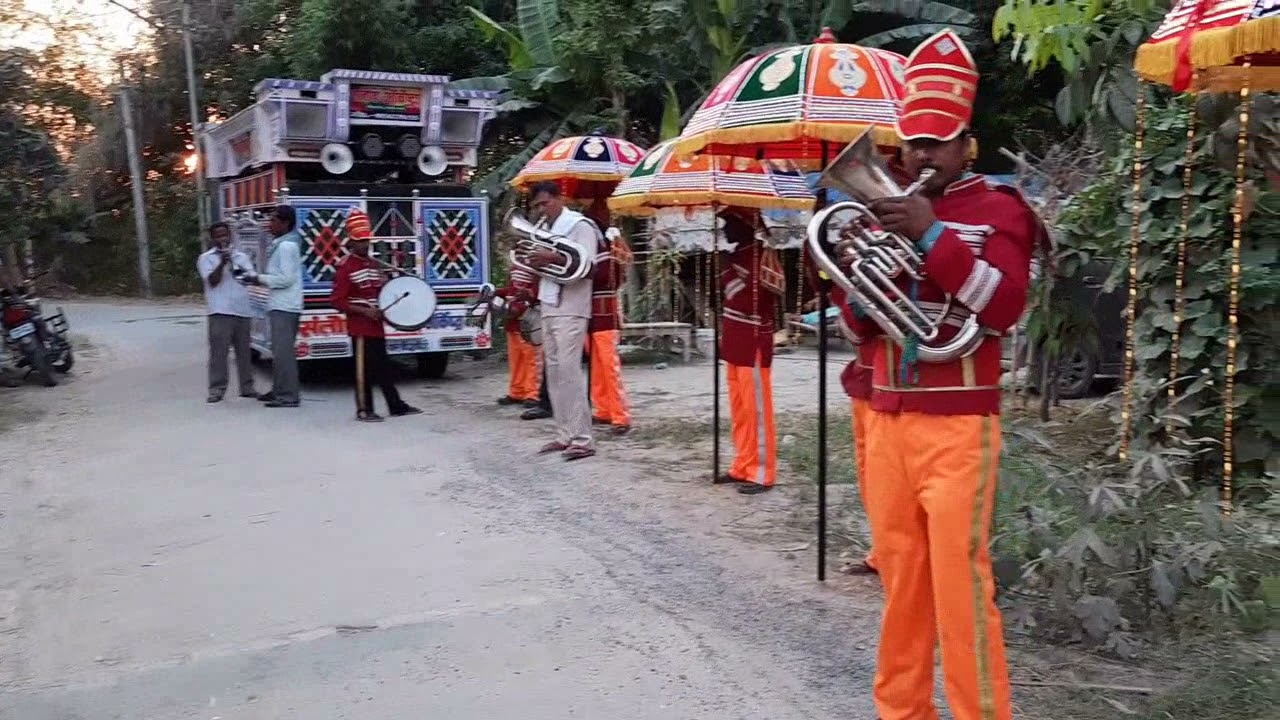 आज मेरे यार की शादी है !! Santosh Band Orchestra Chand saray Jandaha Vaishali !! शादी गीत