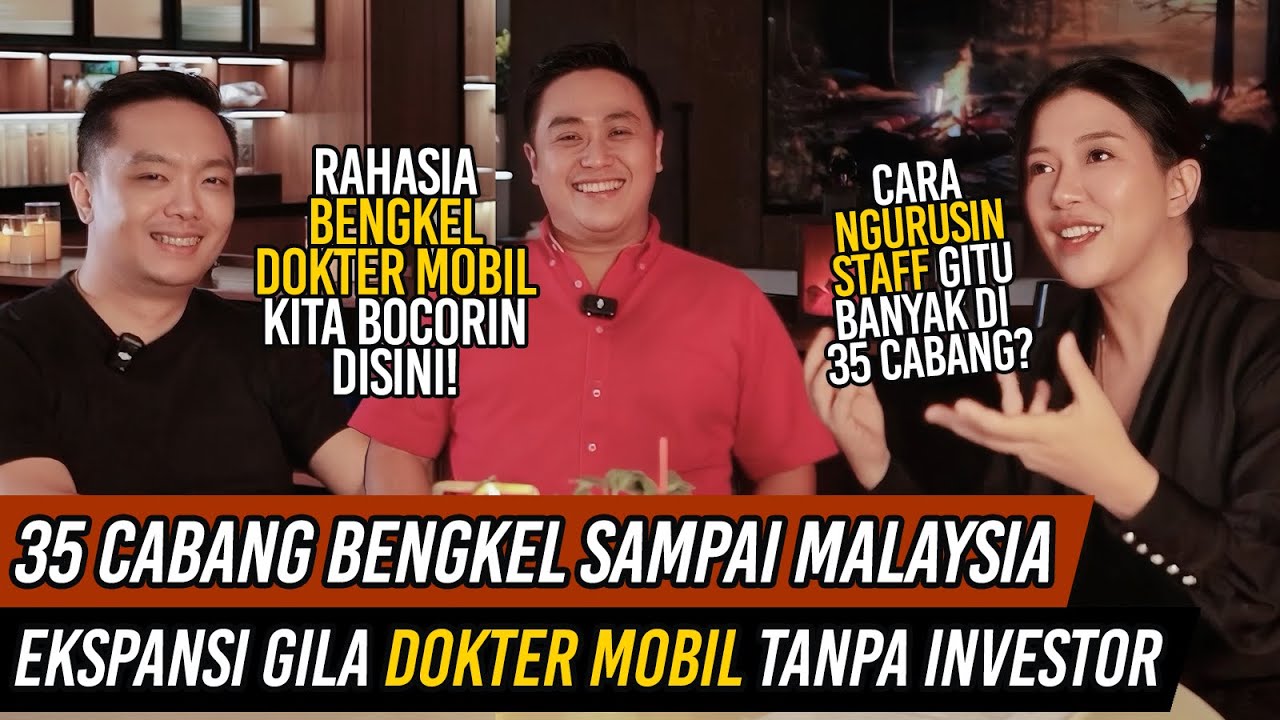 BENGKEL MOBIL SEPI, LAH INI MALAH PUNYA 35 CABANG - Christina Lie #DokterMobil #ChristinaLie #DOMO