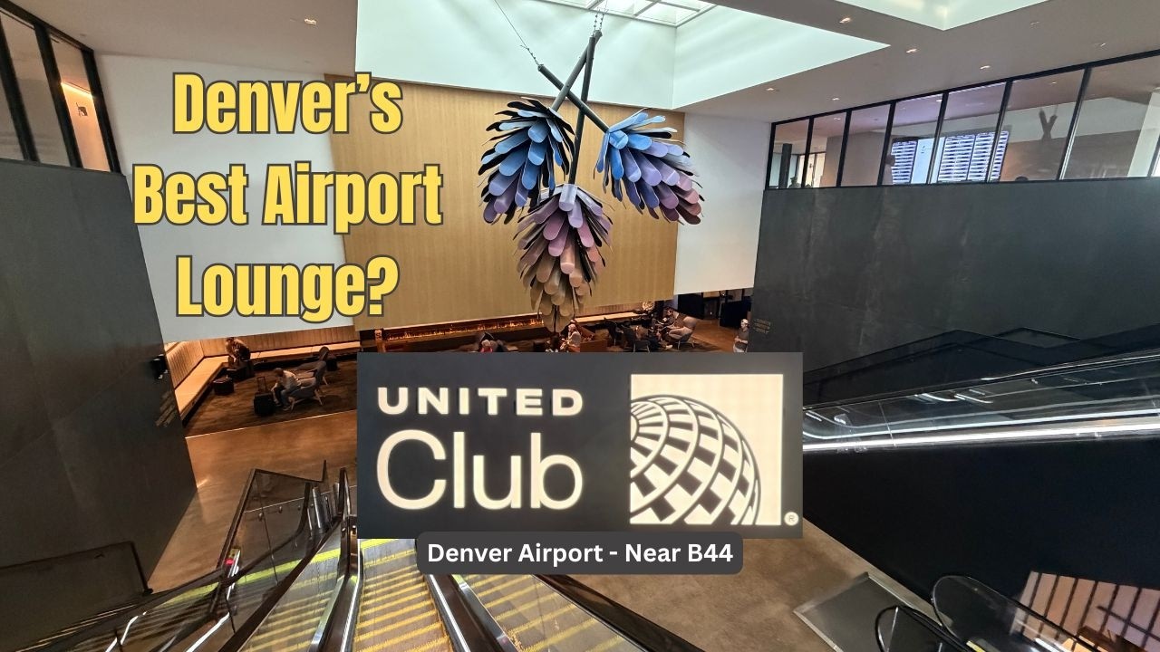 Лучший зал ожидания в аэропорту Денвера? | Этот United Club стал оазисом во время 7-часовой задержки