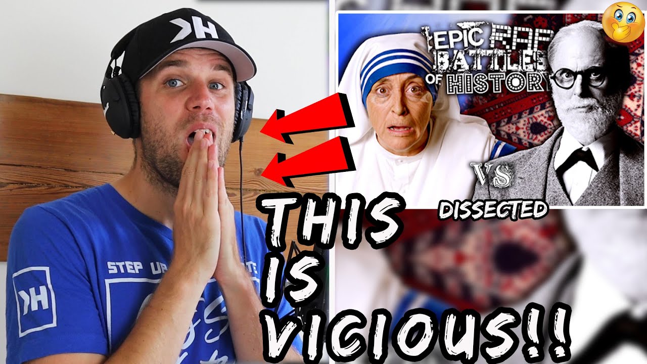Rapper Reacts to Epic Rap Battles Of History!! | MOTHER TERESA VS SIGMUND FREUD (FIRST REACTION)