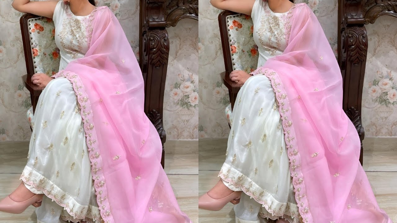 Party Wear Beautiful Anarkali Suit Designs || Stylish Embroidery Frock Suit Designs Ideas