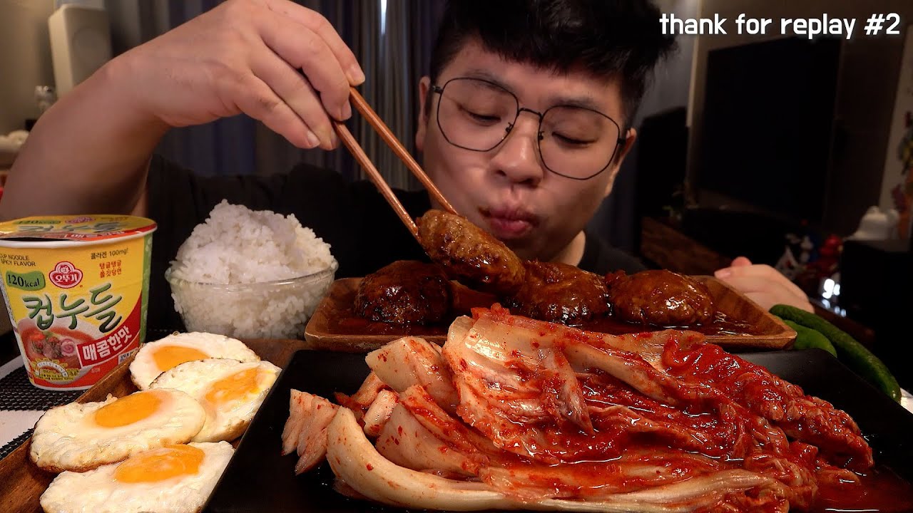 ASMR Mukbang 먹방창배 새해복많이받으세요 몰아보기 2탄 맛있는거 다 담았어요 한식 맛집 대박 레전드 먹방