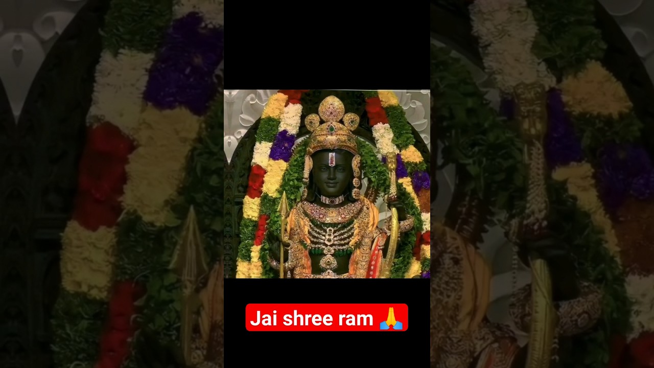 Jai Shree Ram: The Path to Spiritual Enlightenment 🙏🙏