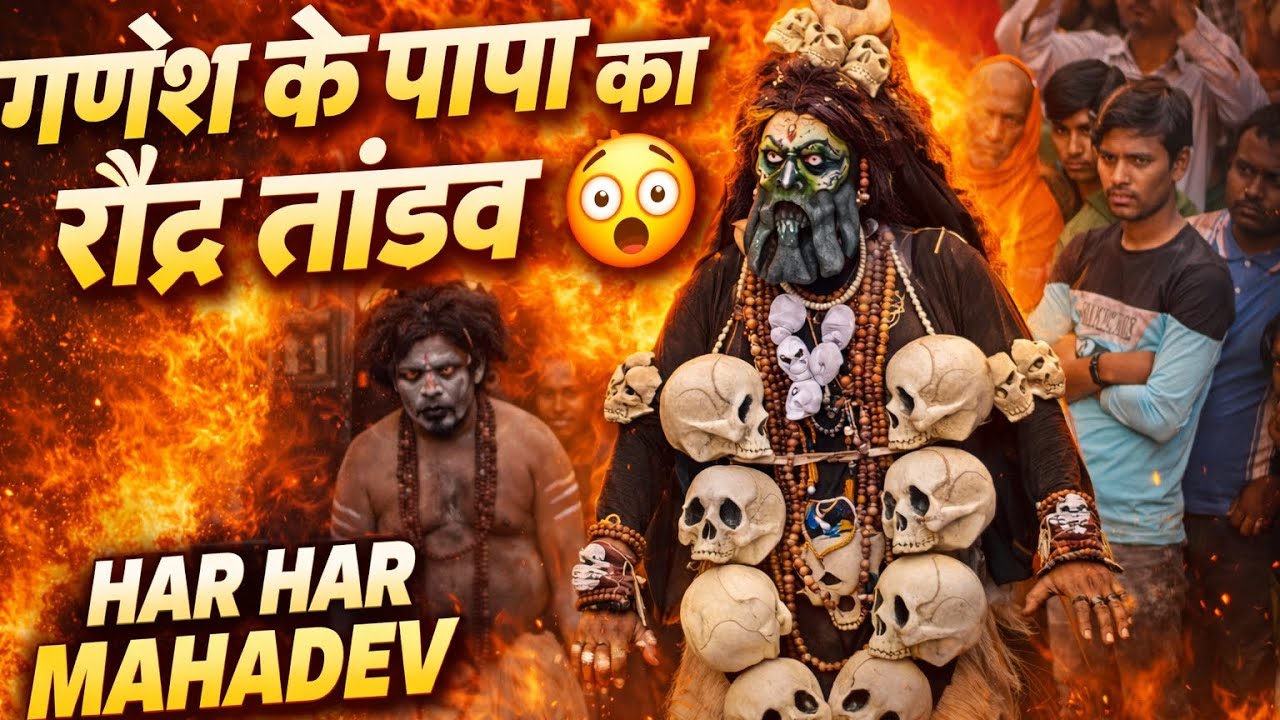 Ganesh Ke Papa Ne Kiya Tandav 🔥 | Mahadev Powerful Tandav | Har Har Mahadev | #mahadev