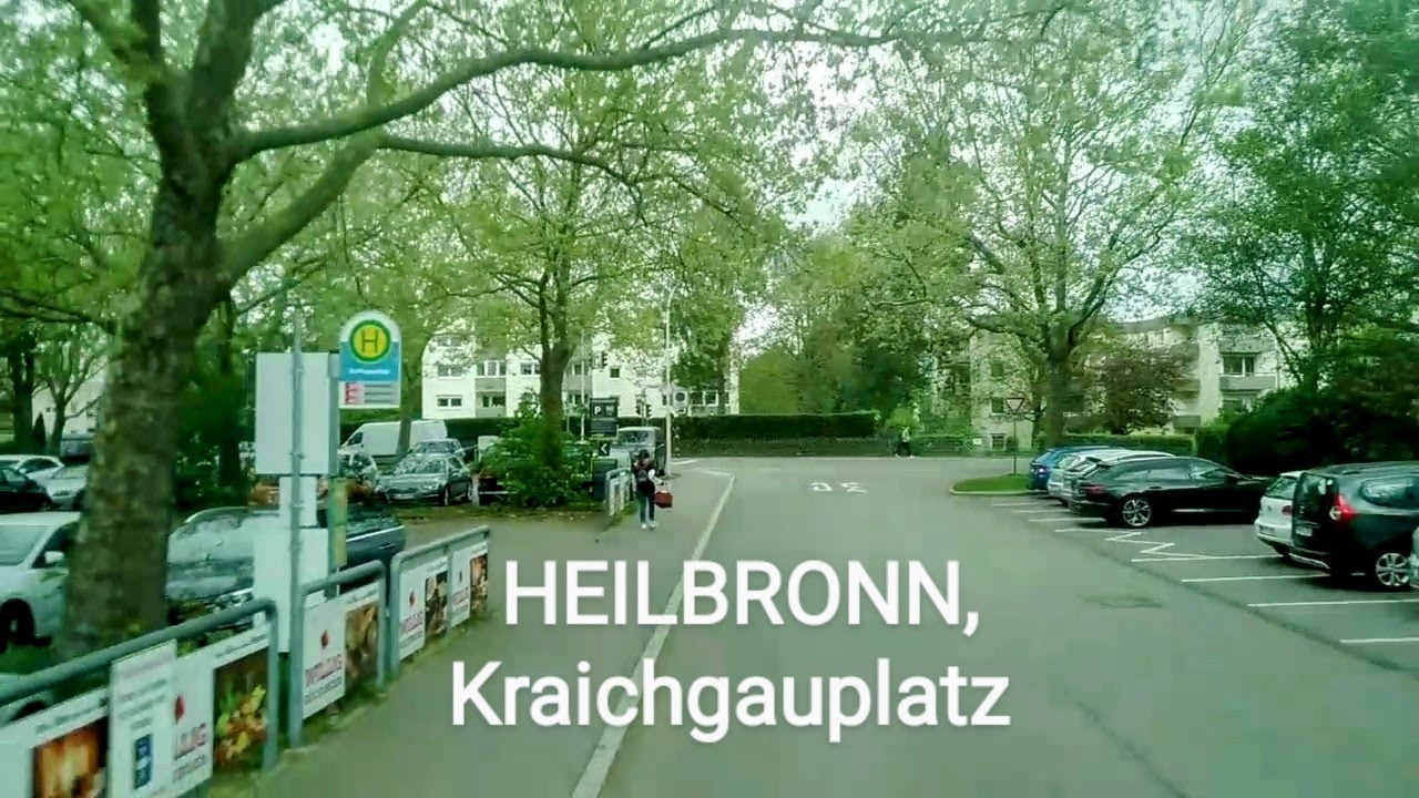 Heilbronn, Kraichgauplatz und die Haltestellen, Mix Markt zu finden/Остановки к русскому магазину