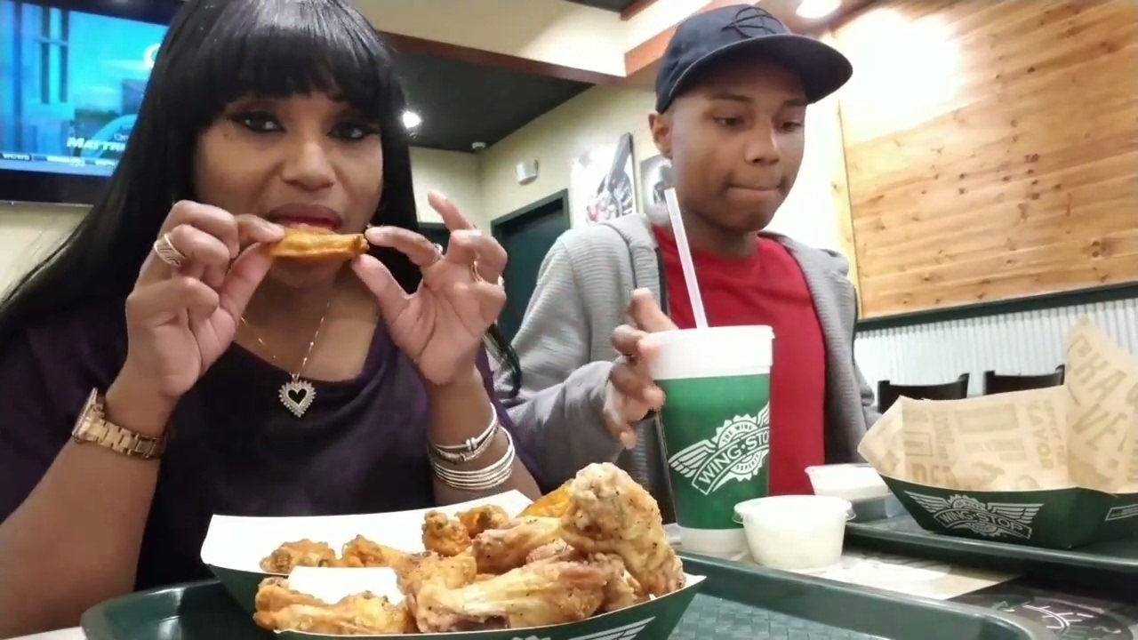 WING STOP/MUKBANG/EATING SHOW
