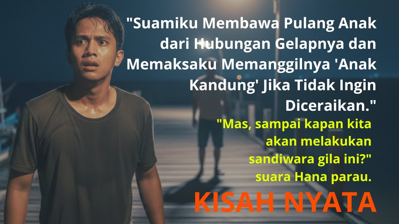 SUAMIKU MEMBAWA PULANG ANAK DARI HUBUNGAN GELAPNYA DAN MEMAKSAKU MEMANGGILNYA 'ANAK KANDUNG'