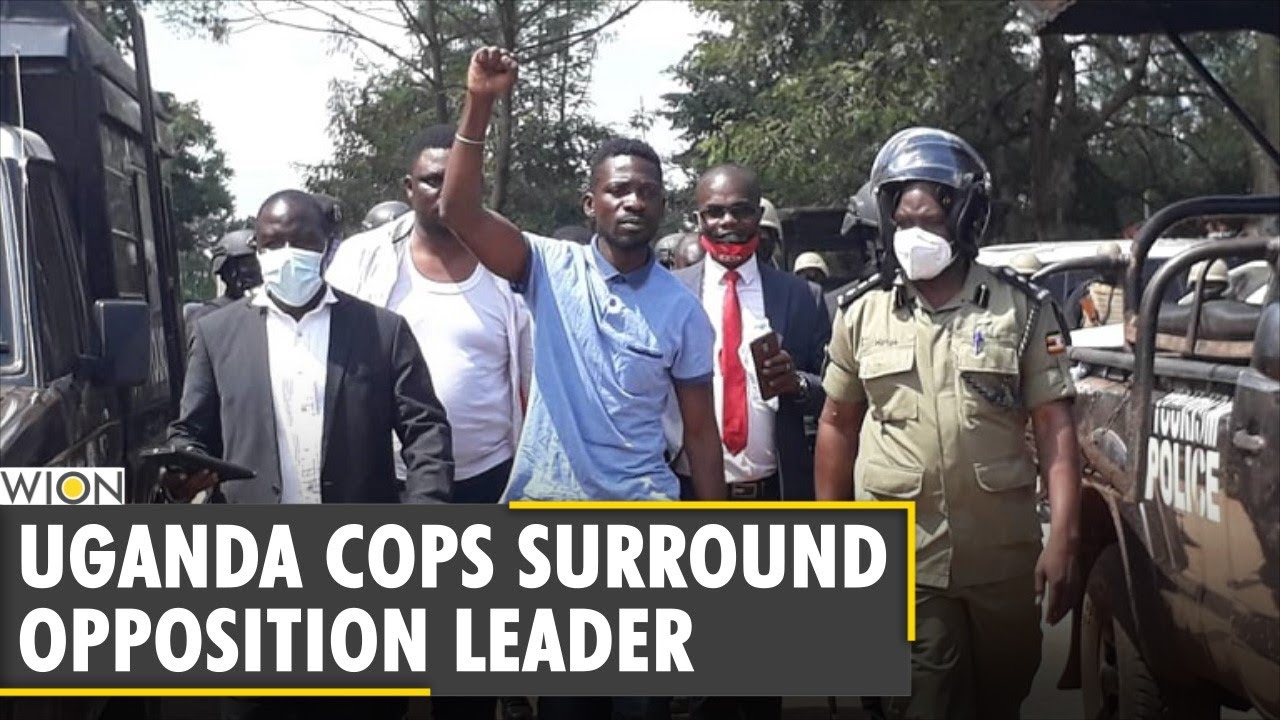 Uganda Presidential Election: Opposition leader's house surrounded by Army & Police | Bobi Wine