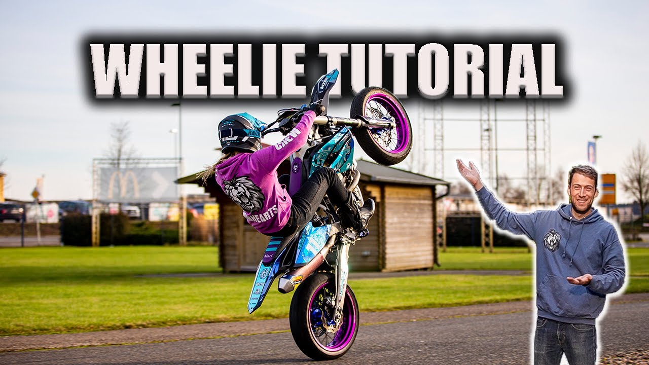 Wheelie Tutorial sicher und richtig! | Husqvarna 350 fe