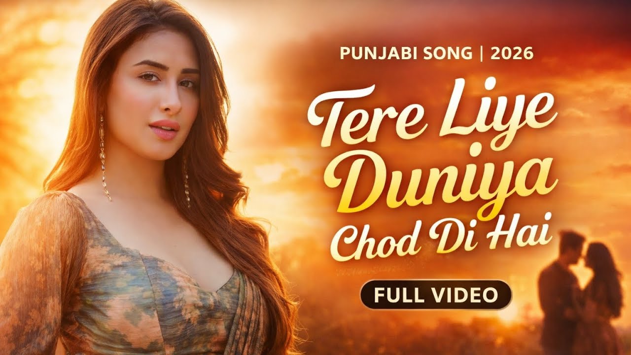 Tere Liye Duniya Chod Di Hai ❤️ | New Punjabi Song 2026 | Full Video