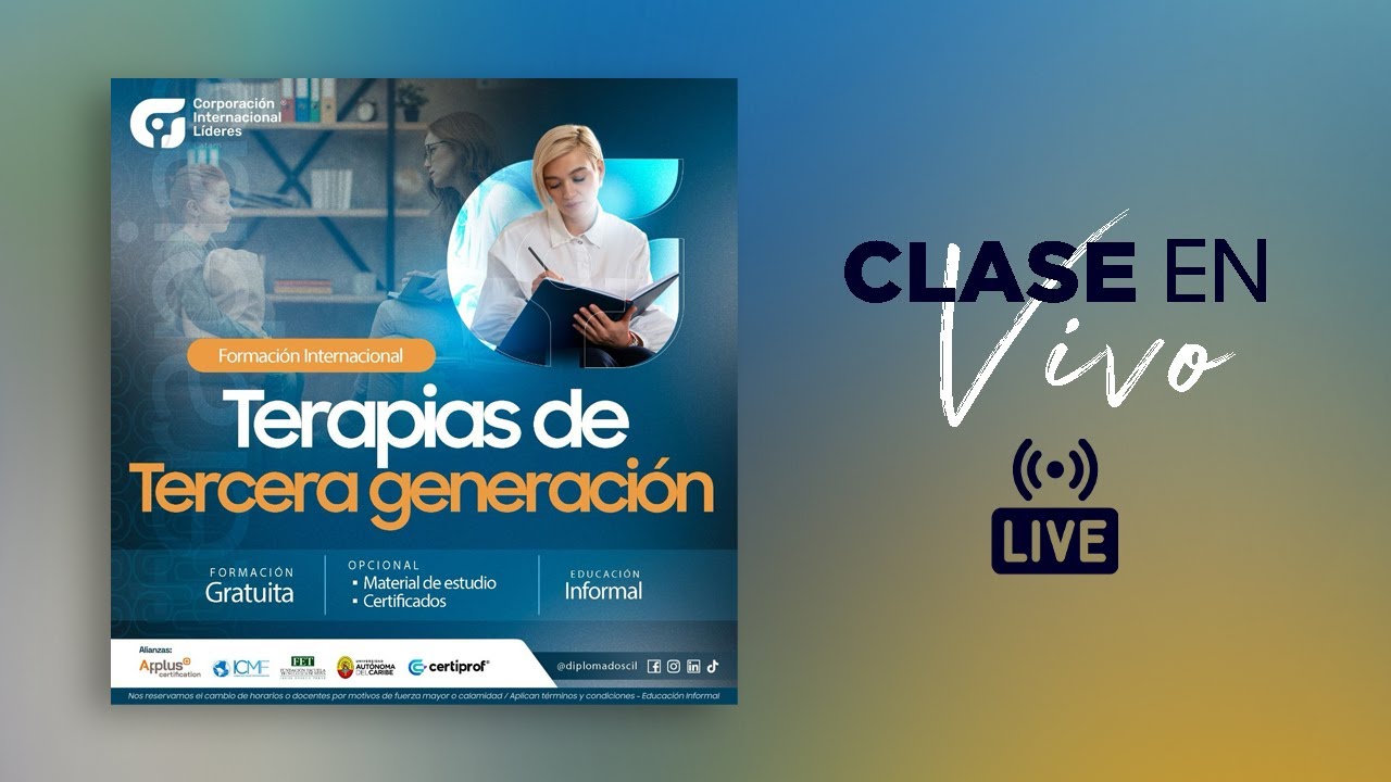 Clase 1: Formación Internacional en Terapias de Tercera Generación (04/04/25)