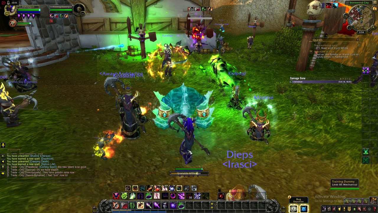 BFA Affliction Warlock...Good?