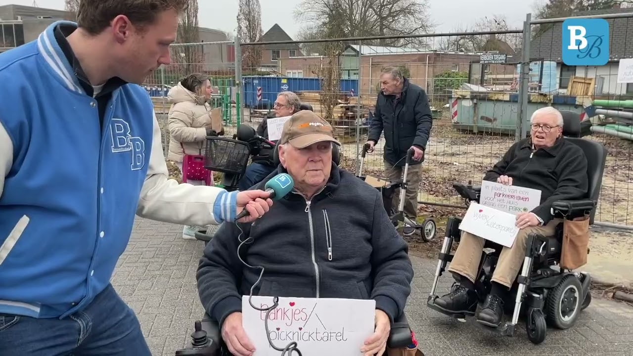 Demonstratie bij Het Dijkhuis