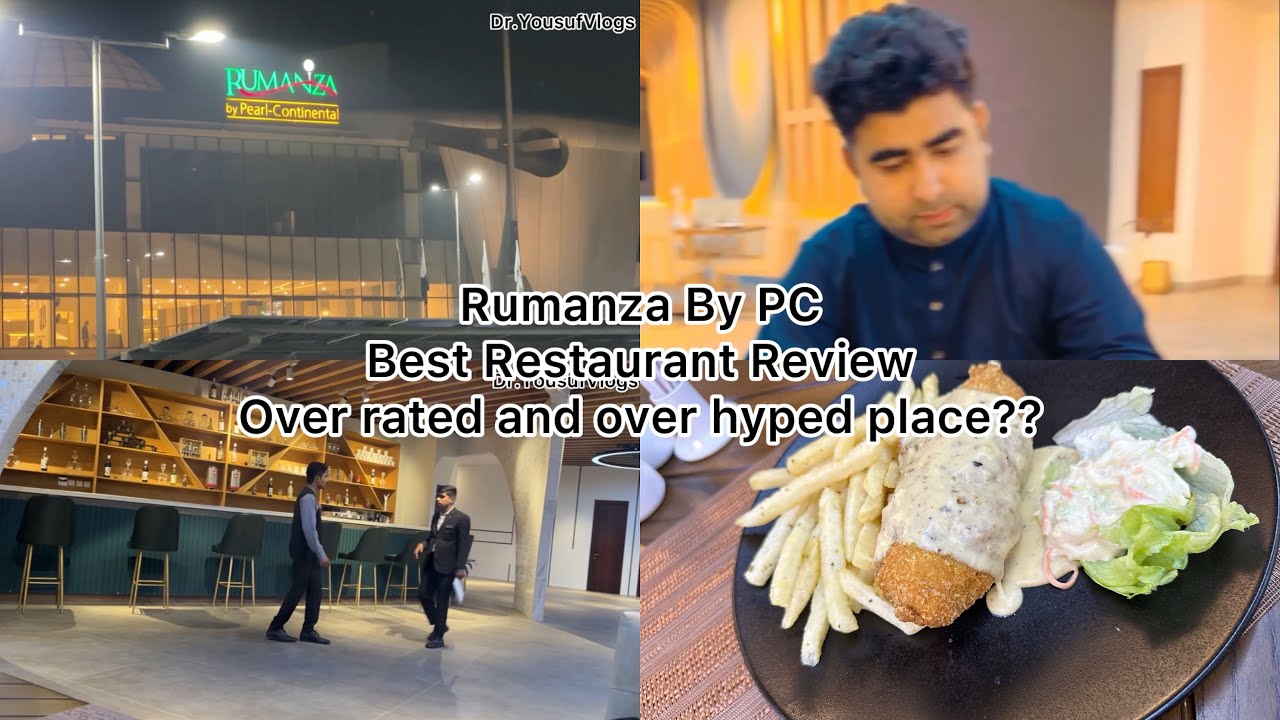 Rumanza Multan review| Rumanza by PC multan review. Best places to eat in multan. Multan Golf course