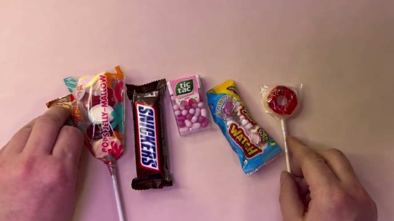 Sweet Chocolate and Candy Unboxing | Relaxing ASMR
