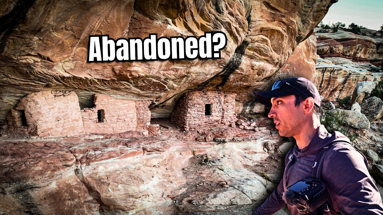 I Found a Massive Abandoned Ancient Settlement in This Canyon
